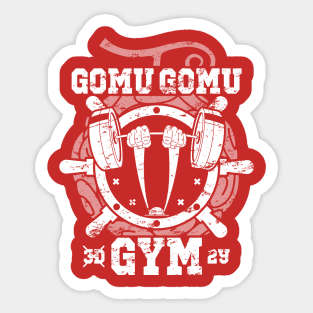 GOMU GOMU GYM Sticker